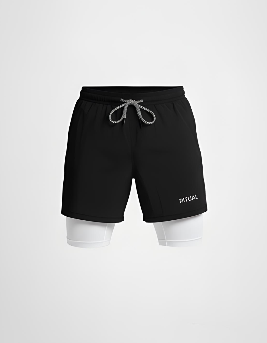 RITUAL 2 in 1 RUNNING SHORTS