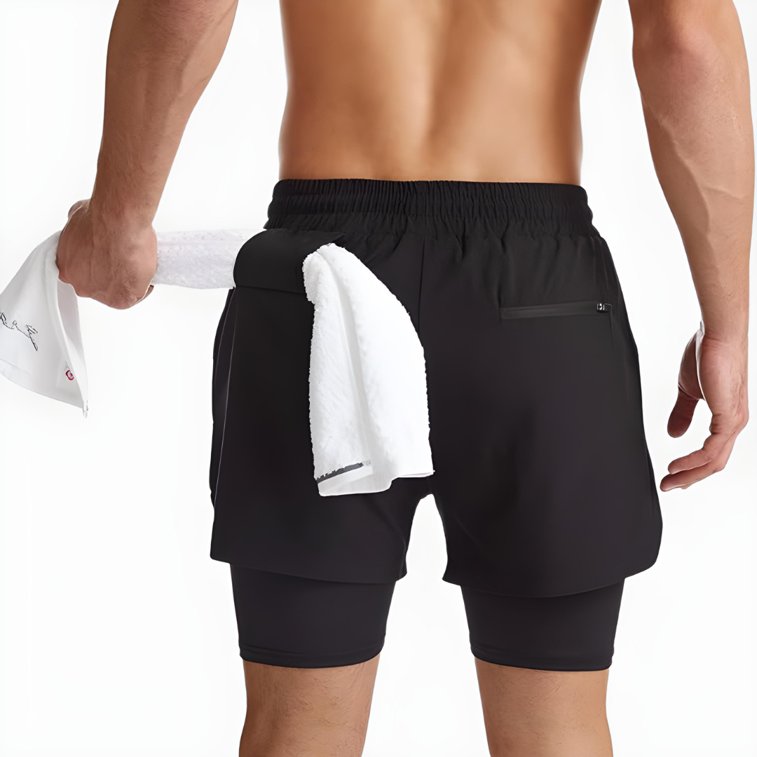 RITUAL 2 in 1 RUNNING SHORTS