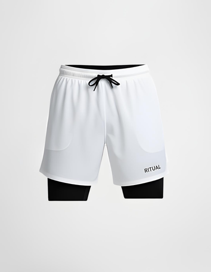 RITUAL 2 in 1 RUNNING SHORTS