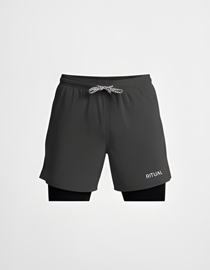 RITUAL 2 in 1 RUNNING SHORTS