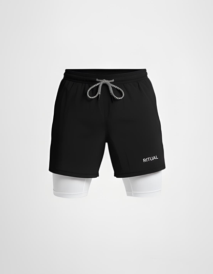 RITUAL 2 in 1 RUNNING SHORTS